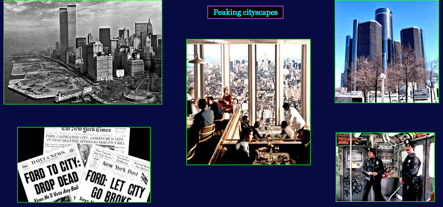 World Trade Towers and NY crisis, 1970s